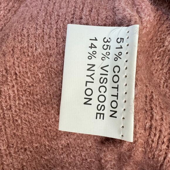 Nancy Yang New York NWt Women's Size Large Pom Heavy Knit Sweater Artsy - Picture 12 of 14